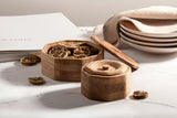Hand-thrown stoneware bowl